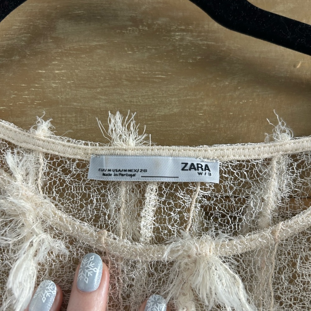Zara sheer top - Picture 2 of 3